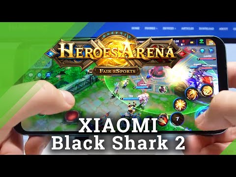 Heroes Arena Game Test on XIAOMI Black Shark 2  – Gameplay / Performance Checkup