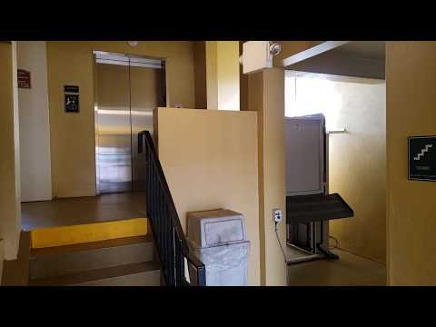 APRIL FOOLS! STRANGE Otis Series 5 Hydraulic Elevator at The Quality Inn Airport Motel in Tampa, FL