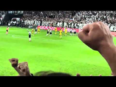 GOLS DO CORINTHIANS  DA ARQUIBANCADA LESTE INFERIOR | CORINTHIANS 2 x 0 MIRASSOL | PAULISTÃO 2025