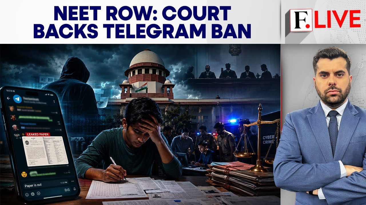 NEET Re-Exam: Delhi High Court Upholds Temporary Telegram Ban | Firstpost Live | N18G