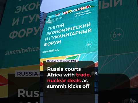 Russia courts Africa with trade, nuclear deals as summit kicks off