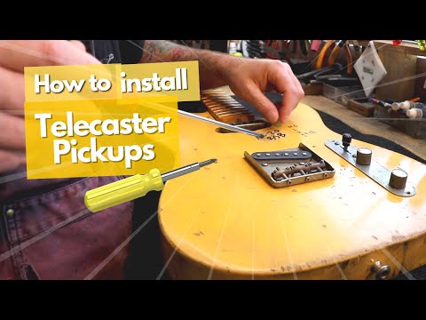 Telecaster Pickup Installation Made Easy (a step-by-step guide)