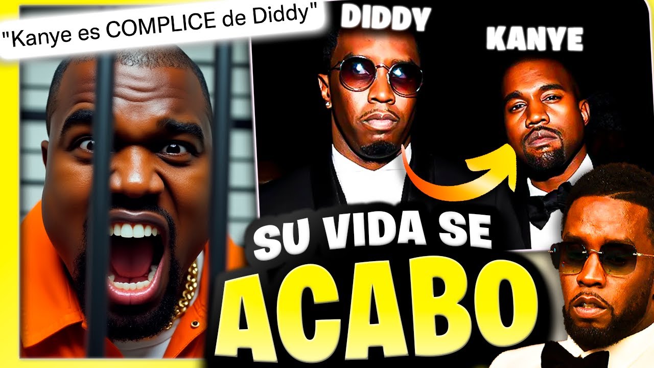 Kanye West está ACABADO! Lo acusan de ser CÓMPLICE de Diddy ❌