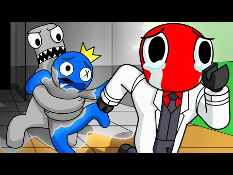 RAINBOW FRIENDS, But the COLORS are MISSING?! (Cartoon Animation)