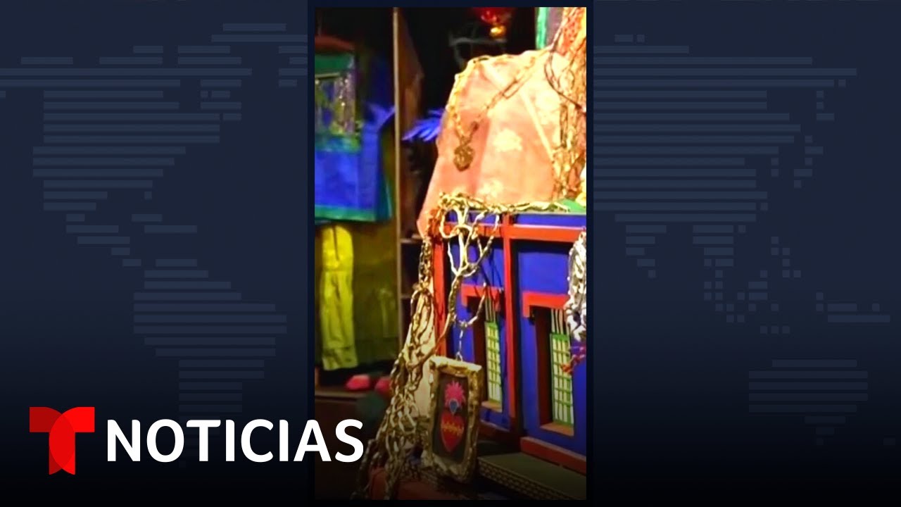 Un artista recrea en Bélgica la 'Casa Azul' de Frida Kahlo #Shorts | Noticias Telemundo