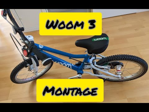 Woom 3 Montage, Montageanleitung Woom Bike, Woom 2/3 Zusammenbau Kinderfahrrad; Unboxing WOOM Bike