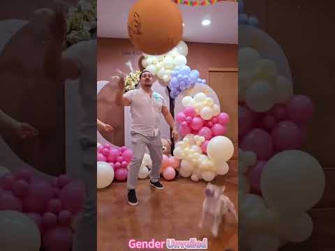 Gender unveiled 🥰#love #genderreveal #baby