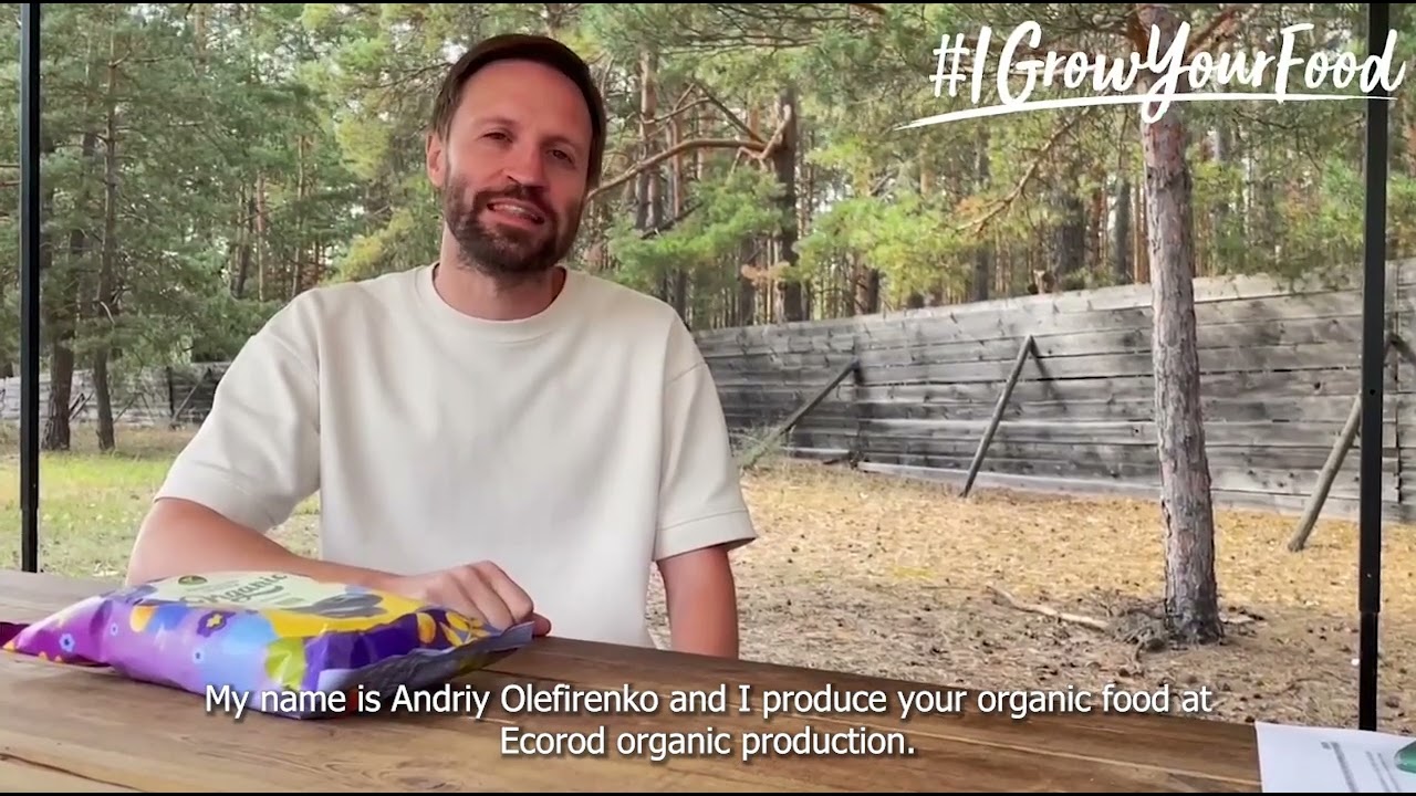 Andriy from Ukraine 🇺🇦 gives his message for #IGrowYourFood