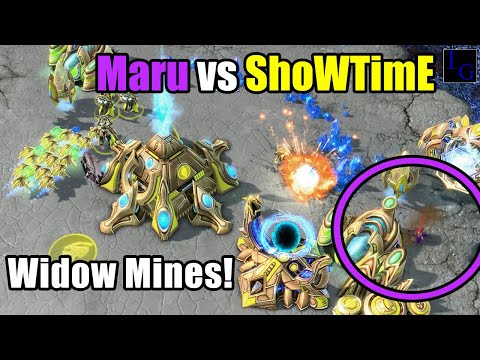 Maru Goes Full DROP'O'CLOCK! (vs ShoWTimE) | StarCraft 2 SC2 Professional TvP Game Pro PvT