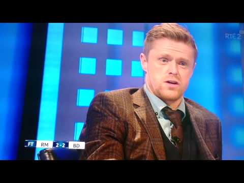 Damien Duff Sokratis looks a bomb scare