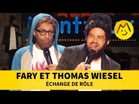 Fary et Thomas Wiesel - Echange de rôle Montreux Festival