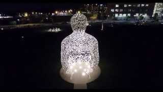 NOMADE - Jaume Plensa - DJI Phantom 3 Professional 4K - Untouched