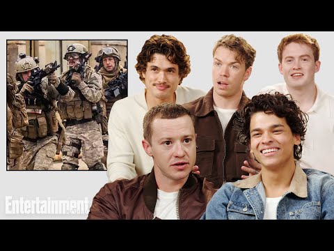 'Warfare' Cast On Filming Intense Battle Scenes & Bonding On Set | Entertainment Weekly