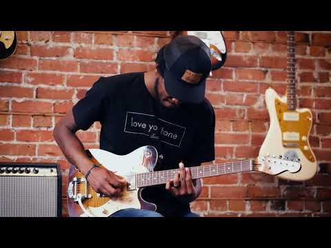 Custom T style guitar Demo