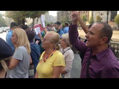 Contramanifestație Pavelescu