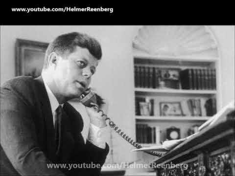 March 13, 1963 - President John F. Kennedy react to Ice Hockey defeat 17-2 against Sweden.