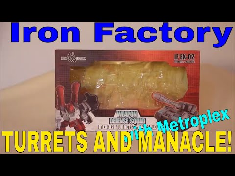 Iron Factory Turrets and Manacle with Titan Metroplex - GotBot True Review NUMBER 407