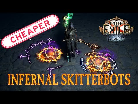 PoE 3.19 - Cheaper Infernal Legion Skitterbots Occultist - No expensive Shako!