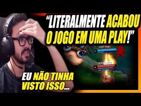 MYLON REAGINDO A "RENATA GLASC NO CBLOL E PENTAKILL DO NINJA - CBLOL DA ZUEIRA" - BRONZIOCRE