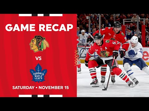 Blackhawks vs. Leafs Game Highlights | 11.15.25