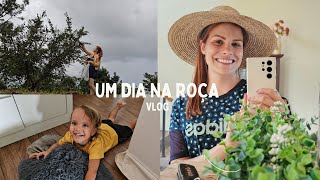 UM DIA NA ROÇA | COLHENDO ACEROLA DO PÉ, RELAXANDO EM FAMÍLIA, COMENDO PIZZA E MAIS
