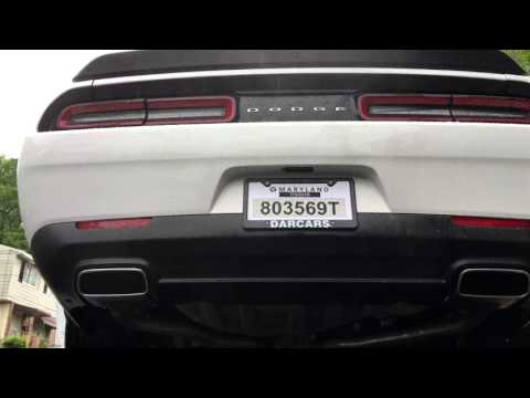 2016 Dodge Challenger SXT Blacktop Pypes Street Pro Exhaust