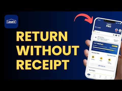 Lowes Return Without Receipt