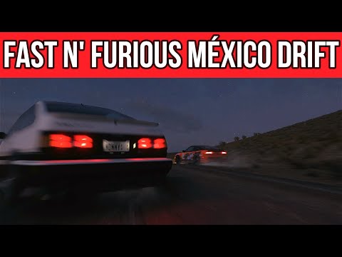 VELOZES E FURIOSOS - FAST AND FURIOUS MÉXICO DRIFT NO FORZA HORIZON 5!