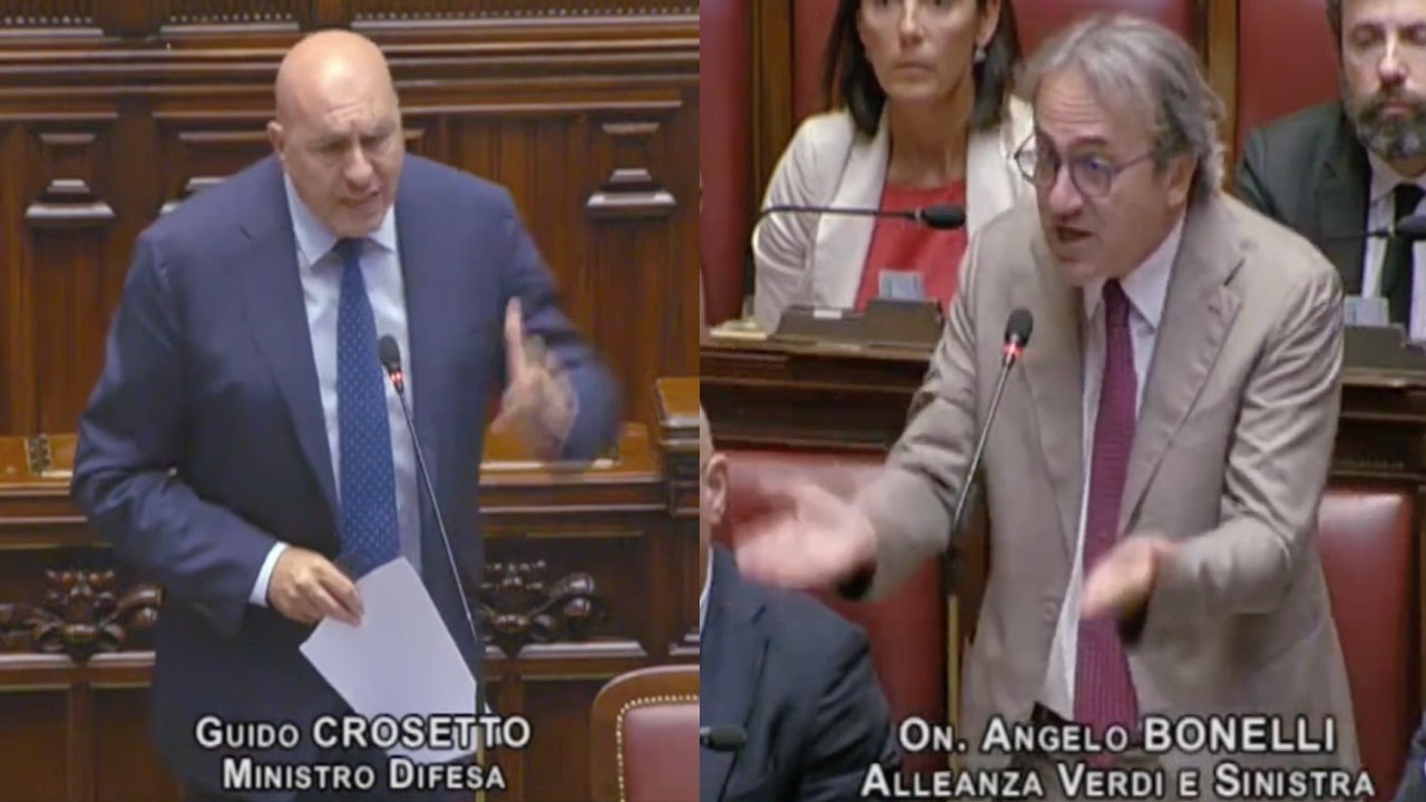 SCONTRO BONELLI E CROSETTO ALLA CAMERA SUI VOLI MILITARI USA IN ITALIA