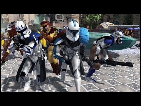 Republic War RETALIATION on THEED! - Men of War: Star Wars Mod Battle Simulator
