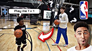 I CHALLENGED MY TRAINER TO A 1V1