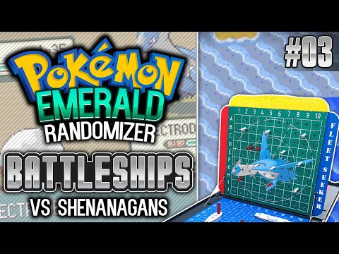 Pokemon Randomizer Battleships vs Shenanagans | Pokemon Emerald #3