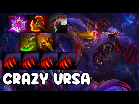 CRAZY MONSTER CARRY [ Ursa ] INTENSE BATTLE  DOTA 2 GAMEPLAY