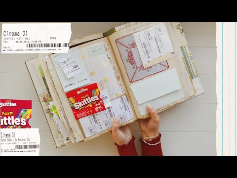 junk journal with me  process video ideas tips