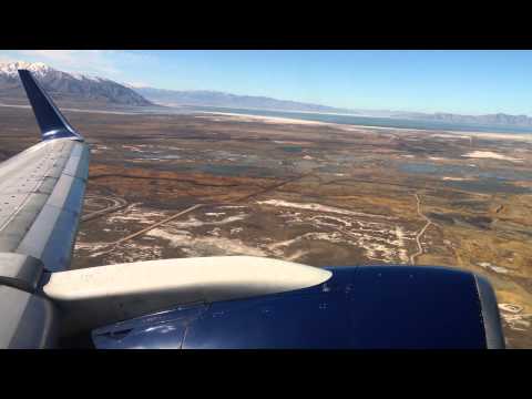 Delta Air Lines Boeing 757-200 (Winglets) Take Off from Salt Lake City International Airport