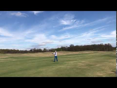 Michael Furrh with his 4th Guinness World Records for the Longest Usable Golf Club