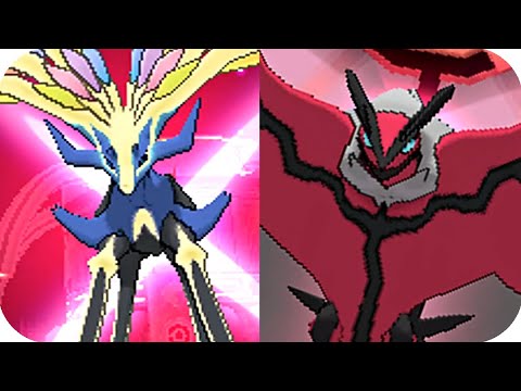 Pokémon X & Y - Xerneas and Yveltal Location and Battle (HQ)
