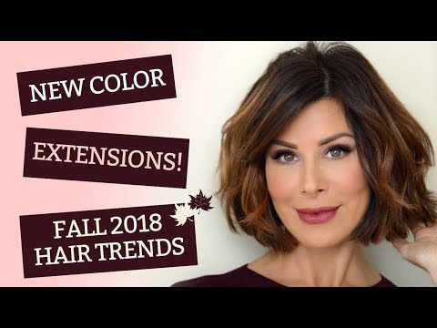 New Color, Extensions! & Fall 2018 Hair Trends |...