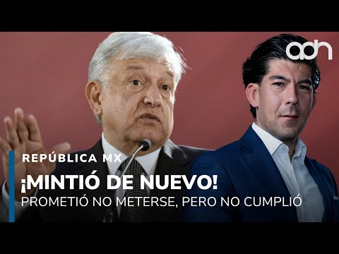 Prometió retirarse de la política, pero ahora amenaza hasta con salir a las calles I República Mx