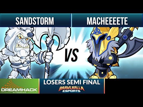 Sandstorm vs Macheeeete - Losers Semi Final - DreamHack Rotterdam 1v1