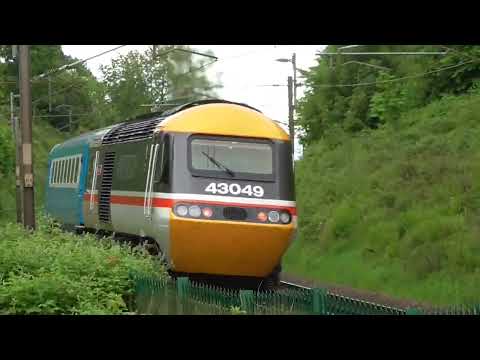43046/43049 5z18 Barrow Carriage Sidings - Crewe Holding Sidings ECS, Sun. 22nd May 2022