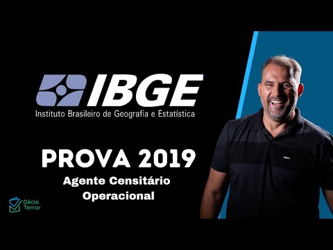 Português FGV | Resolução prova IBGE 2019 Agente Censitário Operacional