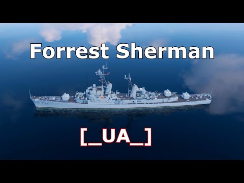 World of WarShips Forrest Sherman - 2 Kills 298K Damage