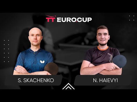 12:00 Serhii Skachenko - Nazarii Haievyi 29.01.2024 TT Euro.Cup Ukraine Master. TABLE 3