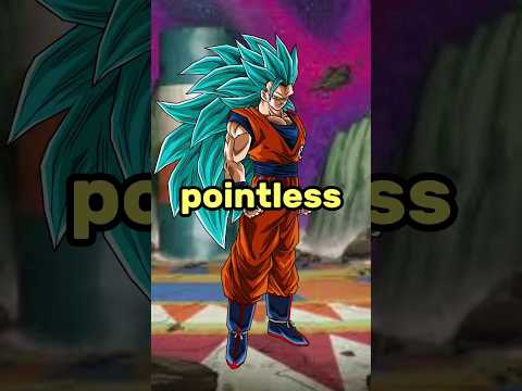 Super Saiyan Blue 3 is Pointless!!! #ssb3 #dbs