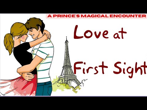 A Prince's Magical Encounter: Love at First Sight. 🏰✨ #LoveAtFirstSight #FairyTale #MagicalEncounter