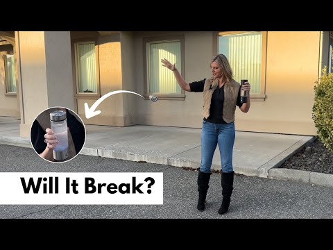 Test de durabilité des bouteilles d'eau à hydrogène 🚨 Verre vs HydraFX (C'était choquant)
