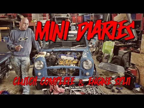 Mini Diaries - Clutch Complete and Engine Split