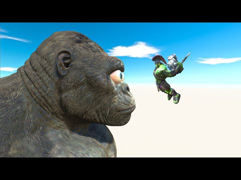 King Kong Trap vs Every Units - Animal Revolt Battle Simulator