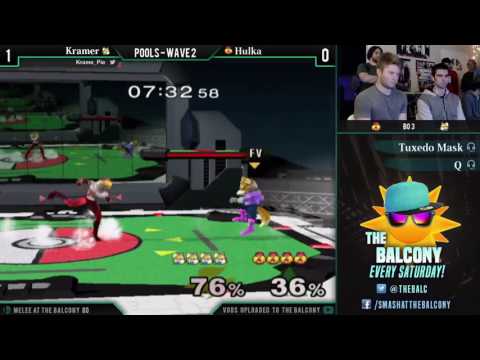 Melee @ the Balcony 80 - Pools ft. Kramer (Fox) VS Hulka (Sheik)